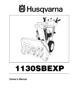Husqvarna 1130SBEXP User manual