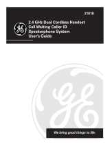 GE 21018 User manual