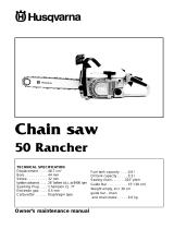 Husqvarna 50 Rancher User manual