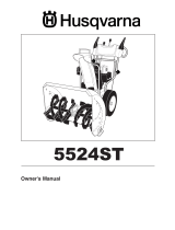 Husqvarna 5524ST User manual