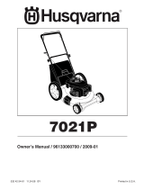 Husqvarna 7021P User manual