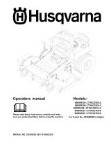 Husqvarna 968999185 / ZTH5225KAA User manual
