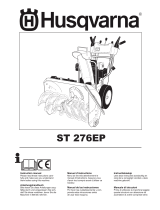 Husqvarna ST276 EP User manual