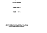 Hypertec PCI 10/100 TX User manual