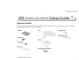 IBM Options ThinkPad i Series 1300 User manual