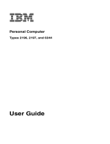 IBM 2197 User manual