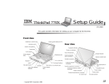 IBM 770X User manual