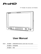 JVC DT-X91F User manual