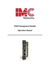 IMC Networks Management Module SNMP User manual