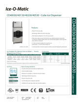 Ice-O-Matic CD40530 User manual