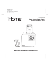 iHome iH12 User manual