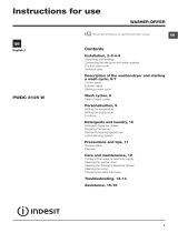 Indesit PWDC 8125 W User manual