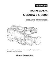 Hitachi S-3000 User manual