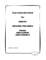 Indesit WDG1195WG/1 User manual