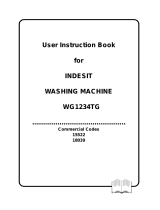 Indesit WG1234TG User manual