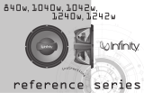 Infinity Infinity Reference Series subwoofer User manual