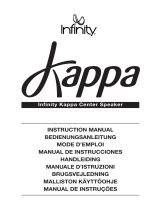 Infinity Kappa User manual