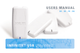 Infinity FR User manual