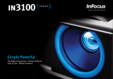 Infocus IN3100(Series) User manual
