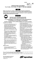 Ingersoll-Rand 116-EU Series User manual