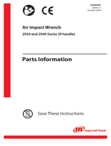 Ingersoll-Rand 2940 User manual