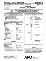 ARO 650409-X User manual