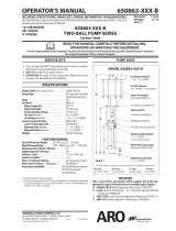 Ingersoll-Rand ARO 650863-P4D-B User manual