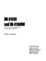 Initio INI-9100UW User manual