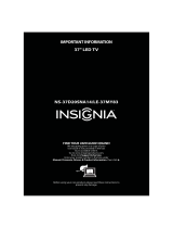 Insignia NS-37D20SNA14 User manual