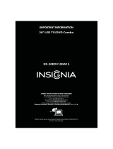 Insignia NS-20ED310NA15 User manual