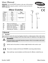 Invacare 124-T Tall User manual