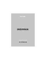 Insignia NS- DPF0812W User manual