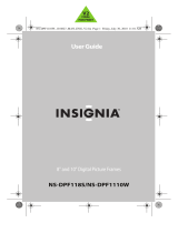 Insignia NS-DPF118S User manual