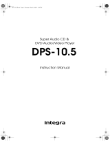 Integra DPS-10.5 User manual