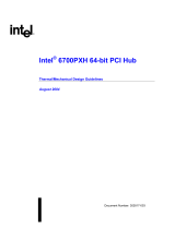 Intel 6700PXH User manual