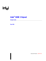 Intel 820E User manual