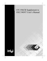 Intel 87C196CB User manual