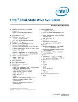 Intel SSDSA2BW120A301 User manual