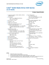 Intel SSDSC2BW480A401 User manual