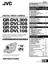 JVC GR-DVL309 User manual