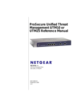 Netgear UTM10 - ProSecure Unified Threat Management Appliance User manual