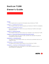 AGFA 1200 User manual