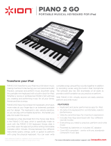 iON PIANO 2 GO User manual