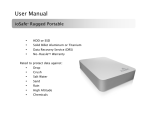 ioSafe Rugged Portable User manual