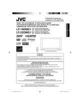 JVC LT-19DM21 User manual