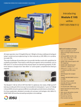 JDS Uniphase Module-E 10G User manual