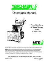 MTD 31AH553G401 User manual