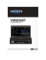 Jensen VM9215BT Owner's manual