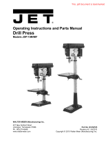 JET JDP-15M/MF User manual