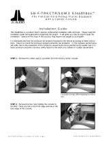 JL Audio Stealthbox SB-F-TRKCTR2/10W3v3 User manual
